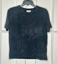 Sezane Conrad T Shirt in Mineral Black