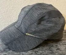 Athleta Women Hat One Size Gray Active Cap Mesh Logo Ventilation