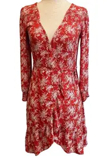 Floral Wrap Dress