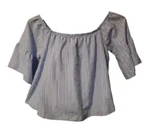 Rainbow Off The Shoulder Blouse Medium