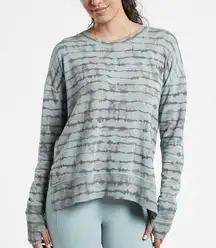 Athleta  Oversize Tie Dye Coaster Luxe Sweatshirt Top W-161 Size XS