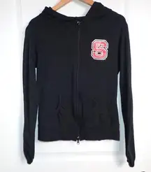 NC State University full-zip sweatshirt size large