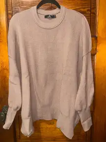 Thick solid brown sweater 