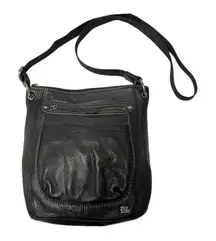The Sak Sequoia black leather hobo shoulder bag purse