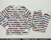 Carter’s Adult Long Sleeve Graphic 2-Piece Pajama Set Size L