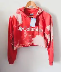 Acid Wash Cropped Sweatshirt 