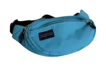Jansport Light Blue Belt Bag Fanny Pack Purse Vacation Hiking Gorpcore