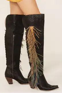 Junk Gypsy  by lane women’s thunderbird western boots- snip toe