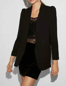 Express | puff sleeve boyfriend blazer
