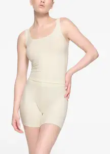 NWT Skims Soft‎ Longue Boxer In Bone Size XS