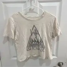 American Eagle Def Leppard Band Tee