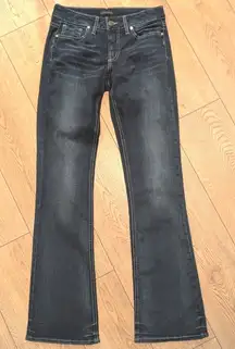 SILVER‎ JEANS Suki Bootcut Womens 28 x 35 Tall Bootcut Stretch Denim Pants