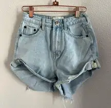 One Teaspoon Shorts High Waisted Bandits Shorts 23