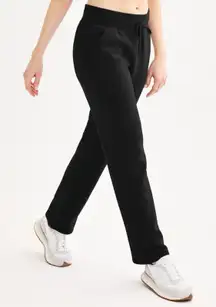 NWT Tek Gear Sweatpants S Long Ultrasoft Fleece Lounge Pants Mid Rise Straight