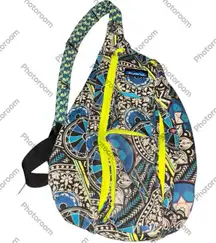 KAVU Rope Sling Bag Cotton Crossbody Backpack