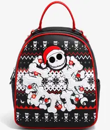 Our Universe Nightmare Before Christmas Jack Skellington Sweater Lights Backpack