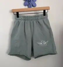 Boys Lie Small Classics V2 Shorts Lead Light Teal Cut Off Lounge Minimal Comfy