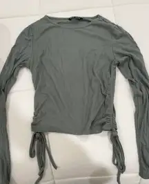 dark green long sleeve