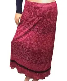 City Lights Nice Flowing Maxi Skirt