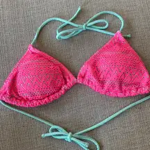 Hot pink crochet string bikini t Barbie