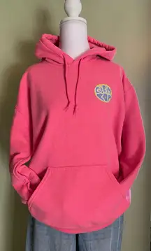 HALEY PHAM Bright Pink Girly Pop Hoodie