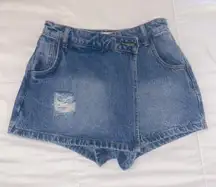 Blue Jean Skort