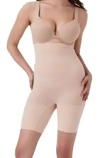 Spanx Higher Power High Waisted Power Panty Shaping Tummy Control Bare C M NWT