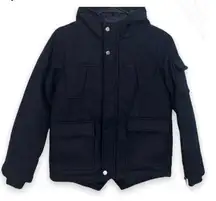 Beverly Hills Polo Club Dark Puffer Jacket with Hood