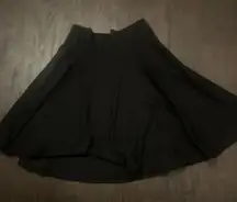 Full tilt black mini flared skirt size extra small