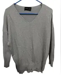 Alexander and David grey sweater size s/m measurements in pictures