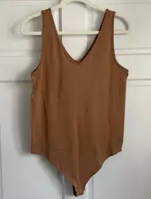 Tan Tank Bodysuit