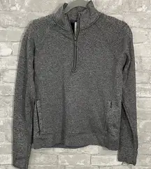Lululemon Engineered Warmth Half Zip
Graphite Grey / White