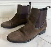Thursday Boot Company Women’s 8.5 Brown Suede Leather Pull On Ankle Boots