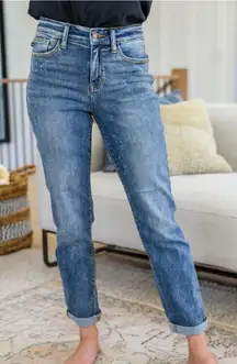 High Rise Boyfriend Jeans