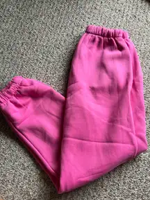 Hot Pink Sweatpants