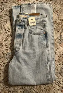 Levi Women’s Premium Ribcage straight Ankle Jeans