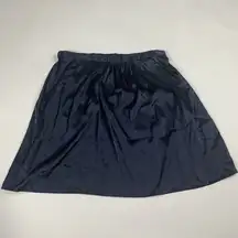 Simply Vera By Vera Wang Navy Skirt Size Small A Line Above Knee
