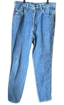 Vintage Bugle Boy size 32L high rise jeans.