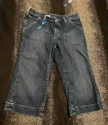 Womens sz8  original fit cropped midrise work jeans