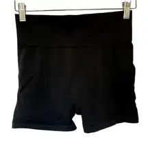 PINK sport black biker shorts women's size medium casual athletic compression