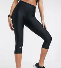 Under Armour  Training Heatgear Crop Leggings Black