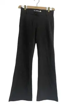 Betabrand Size Small Petite Gray Career Pants Wide Leg Flared Comfortable