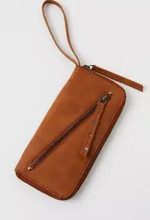 NWT! Free People Distressed Vegan Wallet