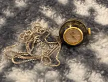 Woman’s vintage luxury SWISS MADE wind up 17 jeweled gold plated  watch!