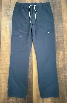 FIGS Technical Collection Slate Blue Cargo Scrub Pants Size Medium