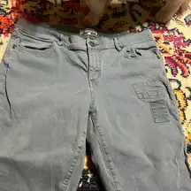 Loft 6  colored jeans. Blue gray color. Very cute sized pockets.​