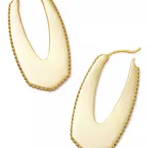 Kendra Scott NWT  Pavé Hoop Earrings