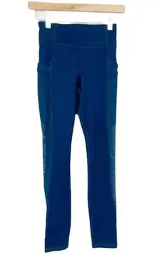 Fabletics Motion 365 Navy Blue Leggings Sz XXS