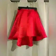 Juniors My Michelle Red Skirt
