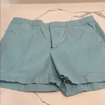 A.new.day turquoise chino shorts
